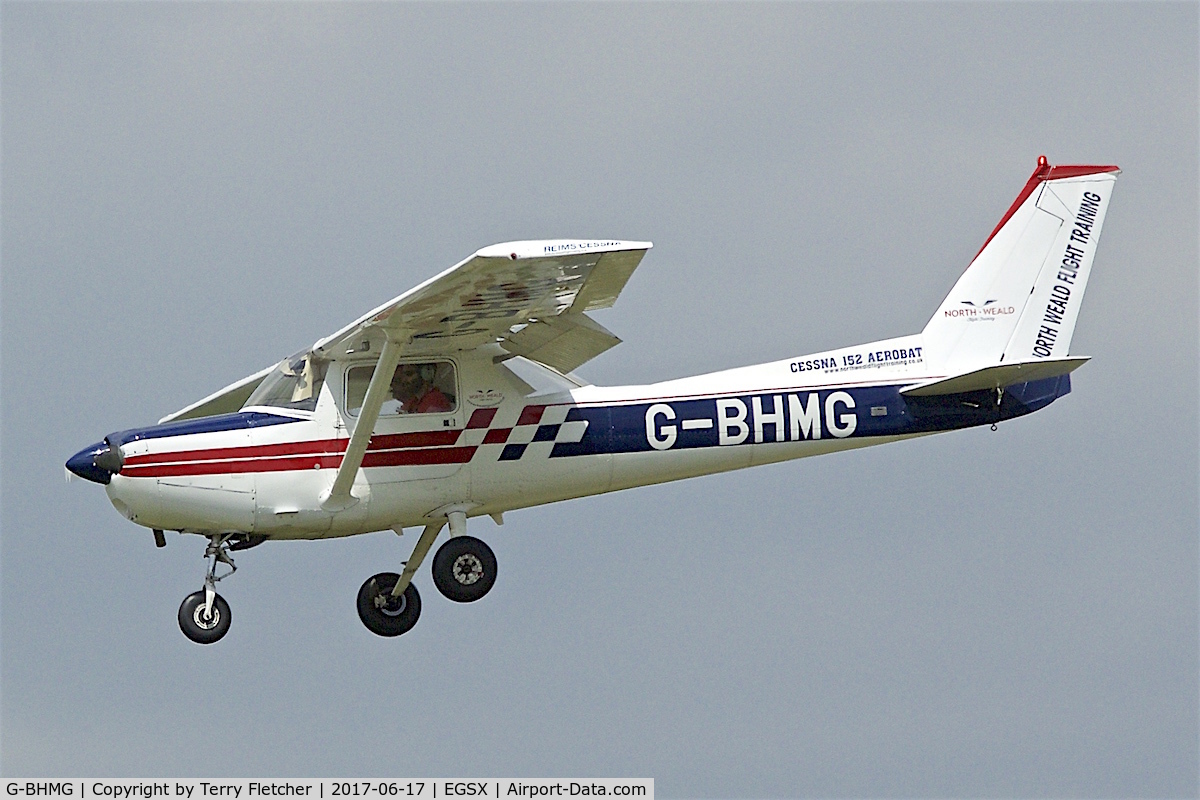 G-BHMG, 1980 Reims FA152 Aerobat C/N 0368, At North Weald