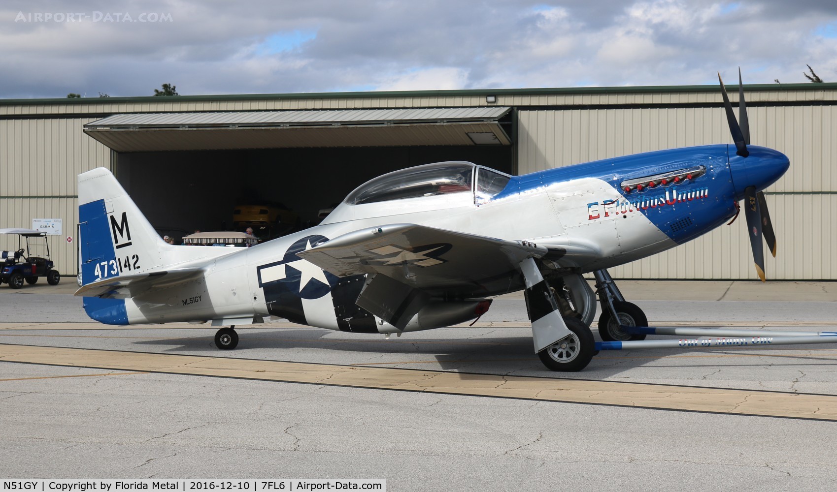 N51GY, 1946 North American F-51 C/N 44-73142, e Pluribus Unum