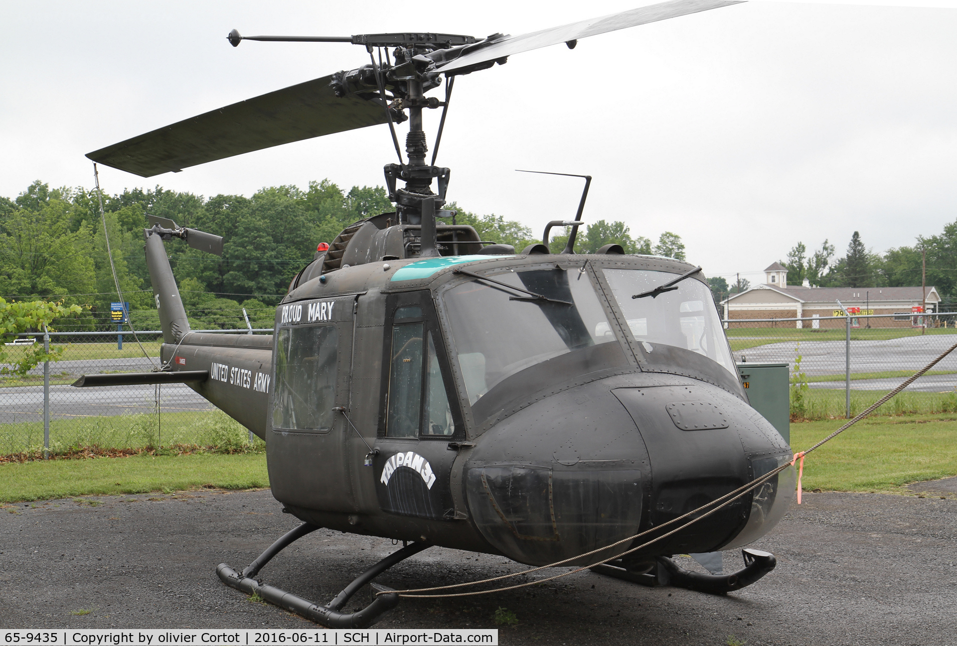 65-9435, 1965 Bell UH-1C Iroquois C/N 1335, front view