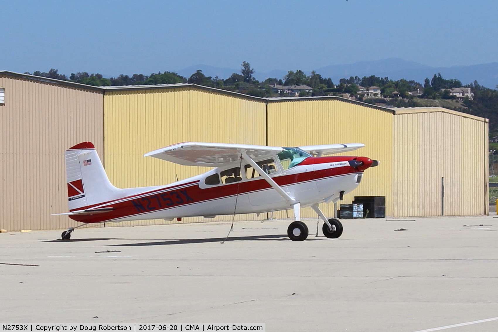 N2753X, 1965 Cessna 180H Skywagon C/N 18051553, 1965 Cessna 180H, Continental O-470 230 Hp
