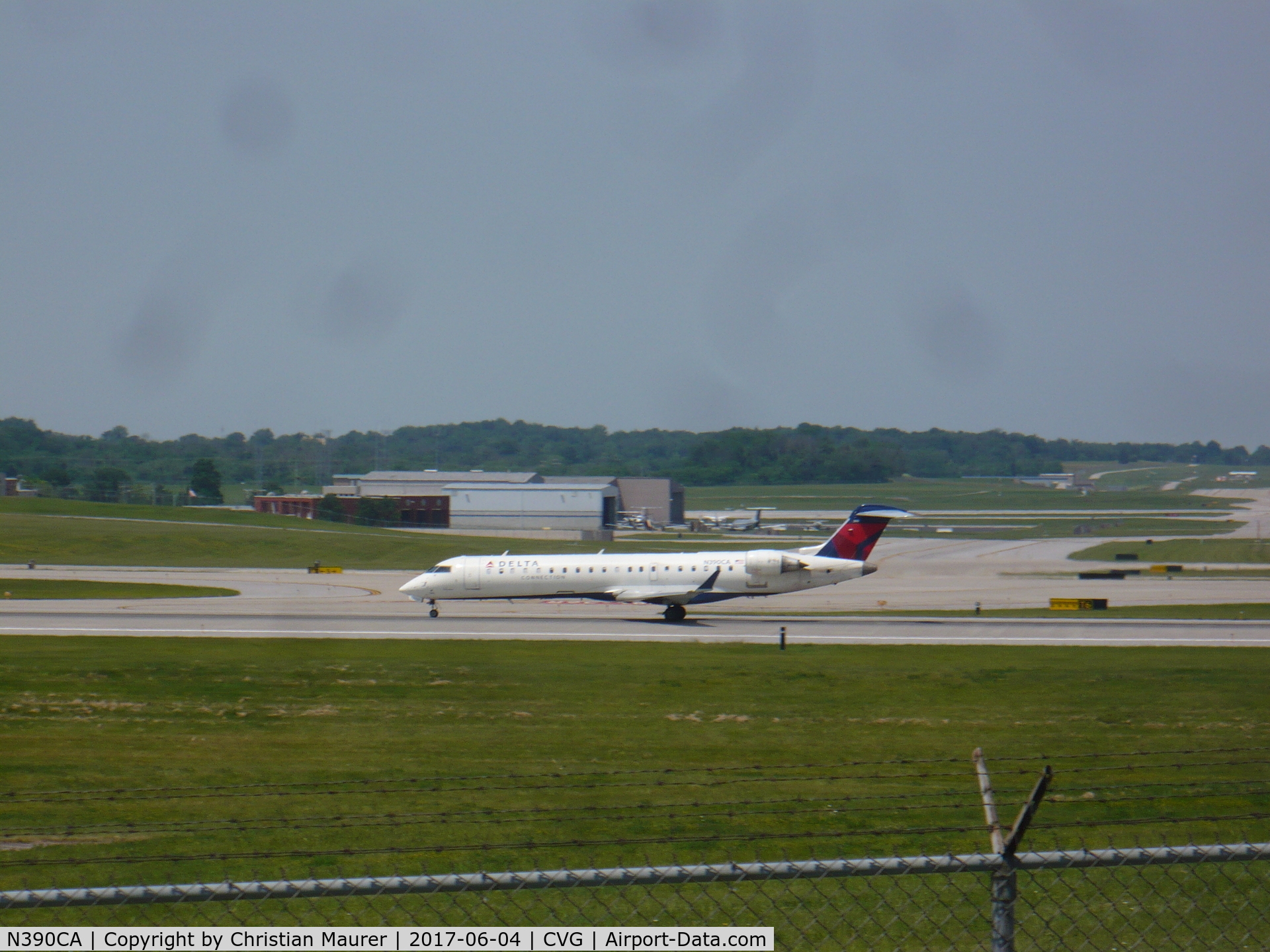 N390CA, 2003 Bombardier CRJ-701ER (CL-600-2C10) Regional Jet C/N 10106, GoJet CRJ-700ER