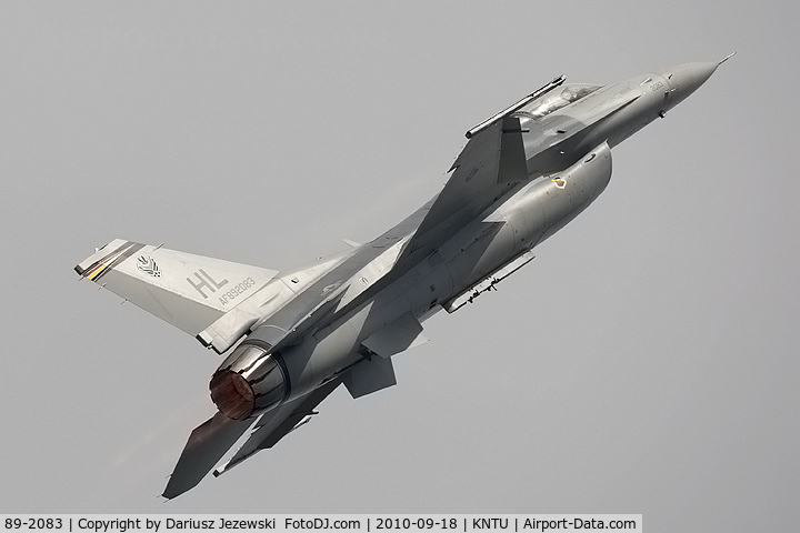 89-2083, General Dynamics F-16C Fighting Falcon C/N 1C-236, F-16CG Fighting Falcon 89-2083 HL from 4th FS 'Fightin' Fuujins' 388th FW Hill AFB, UT