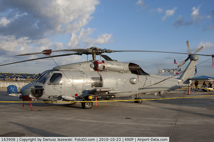 163908, Sikorsky SH-60B Seahawk C/N 70-0656, SH-60B Seahawk 163908 HN-436 from HSL-42 'Proud Warriors' NAS Mayport, FL