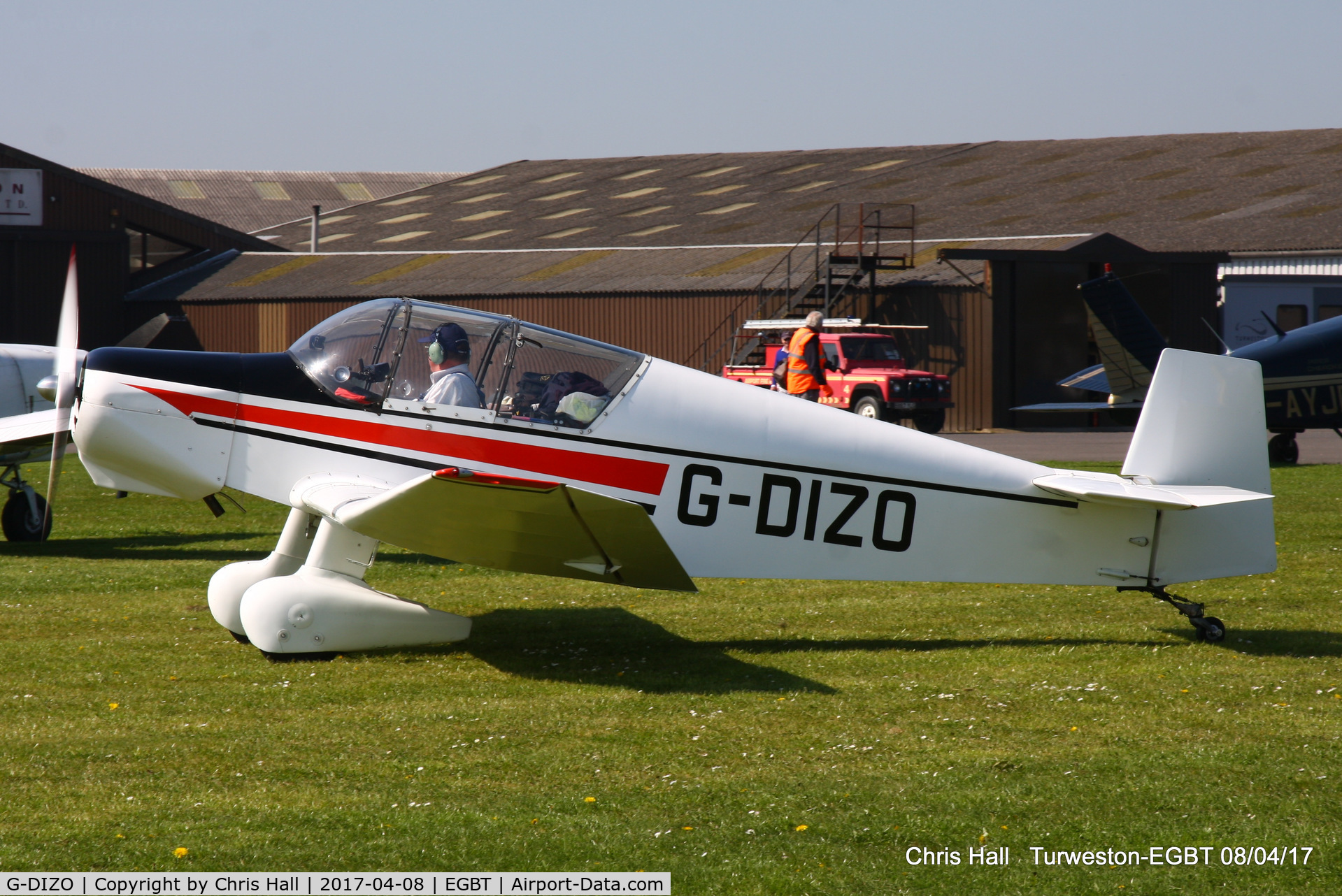 G-DIZO, 1965 Jodel D-120 Paris-Nice C/N 326, at The Beagle Pup 50th anniversary celebration fly in