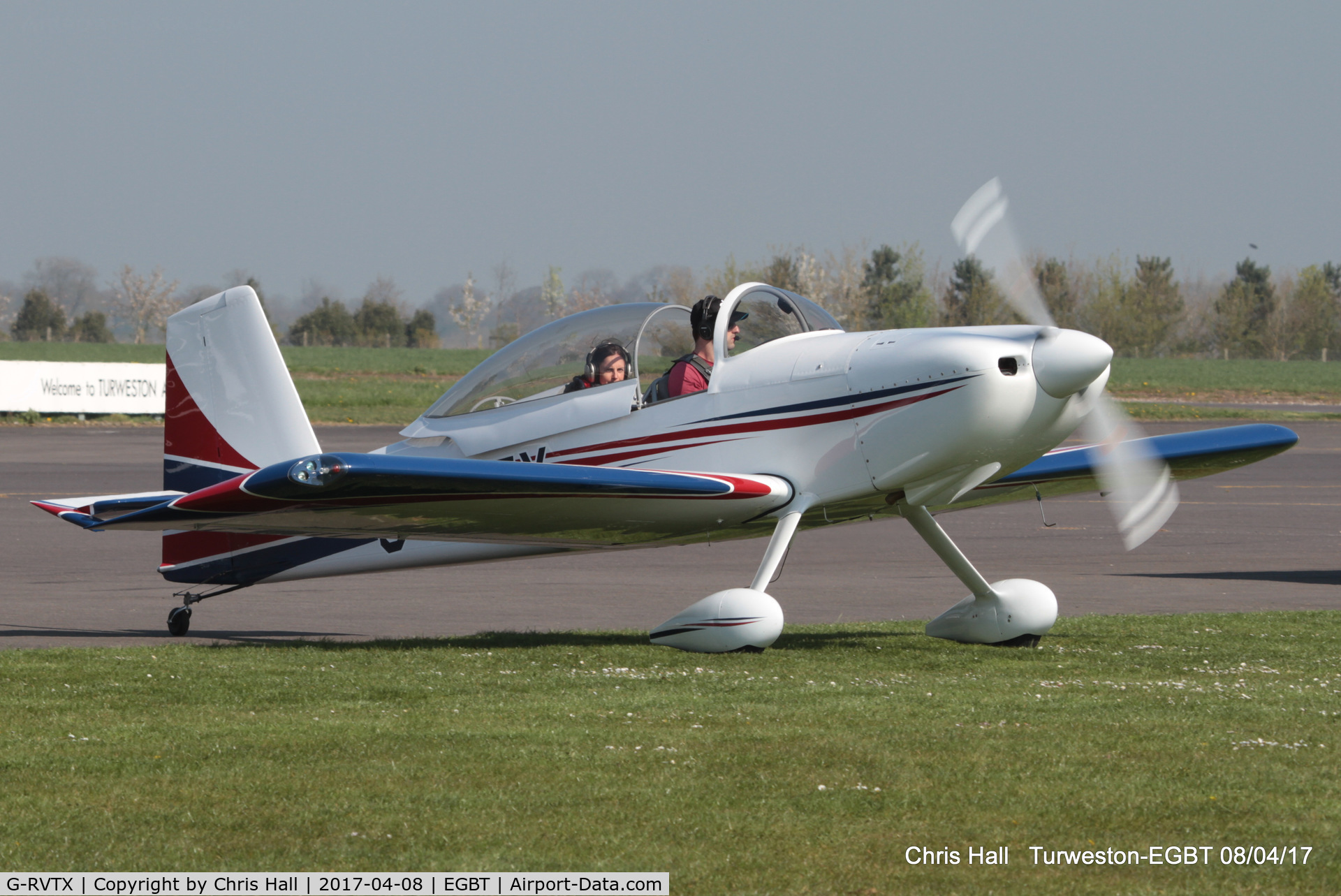 G-RVTX, 2008 Vans RV-8 C/N 82517, at The Beagle Pup 50th anniversary celebration fly in