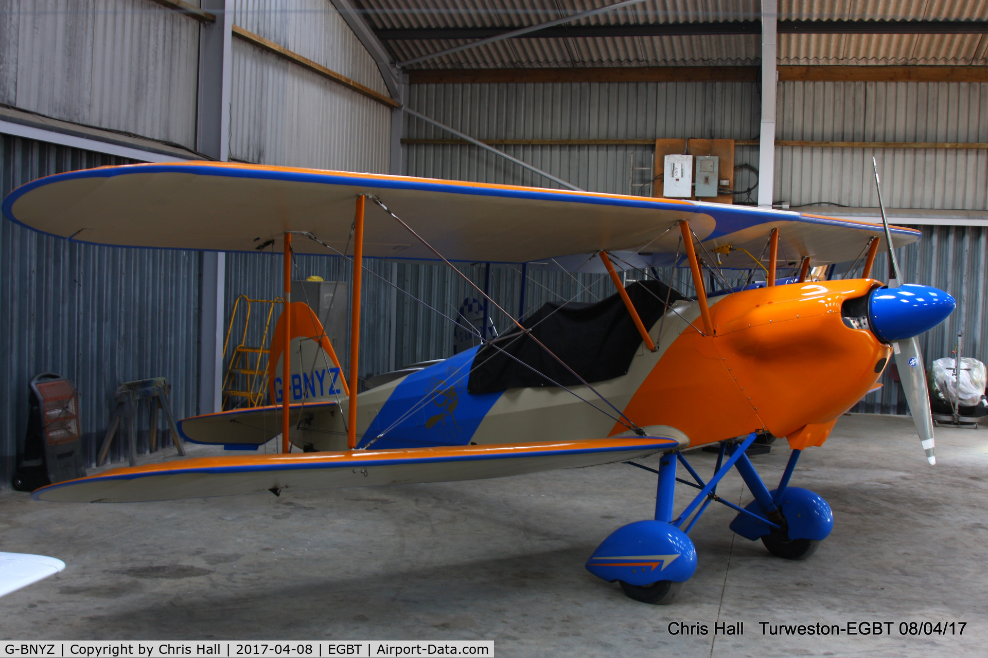 G-BNYZ, 1946 Stampe-Vertongen SV-4C C/N 200, at Turweston