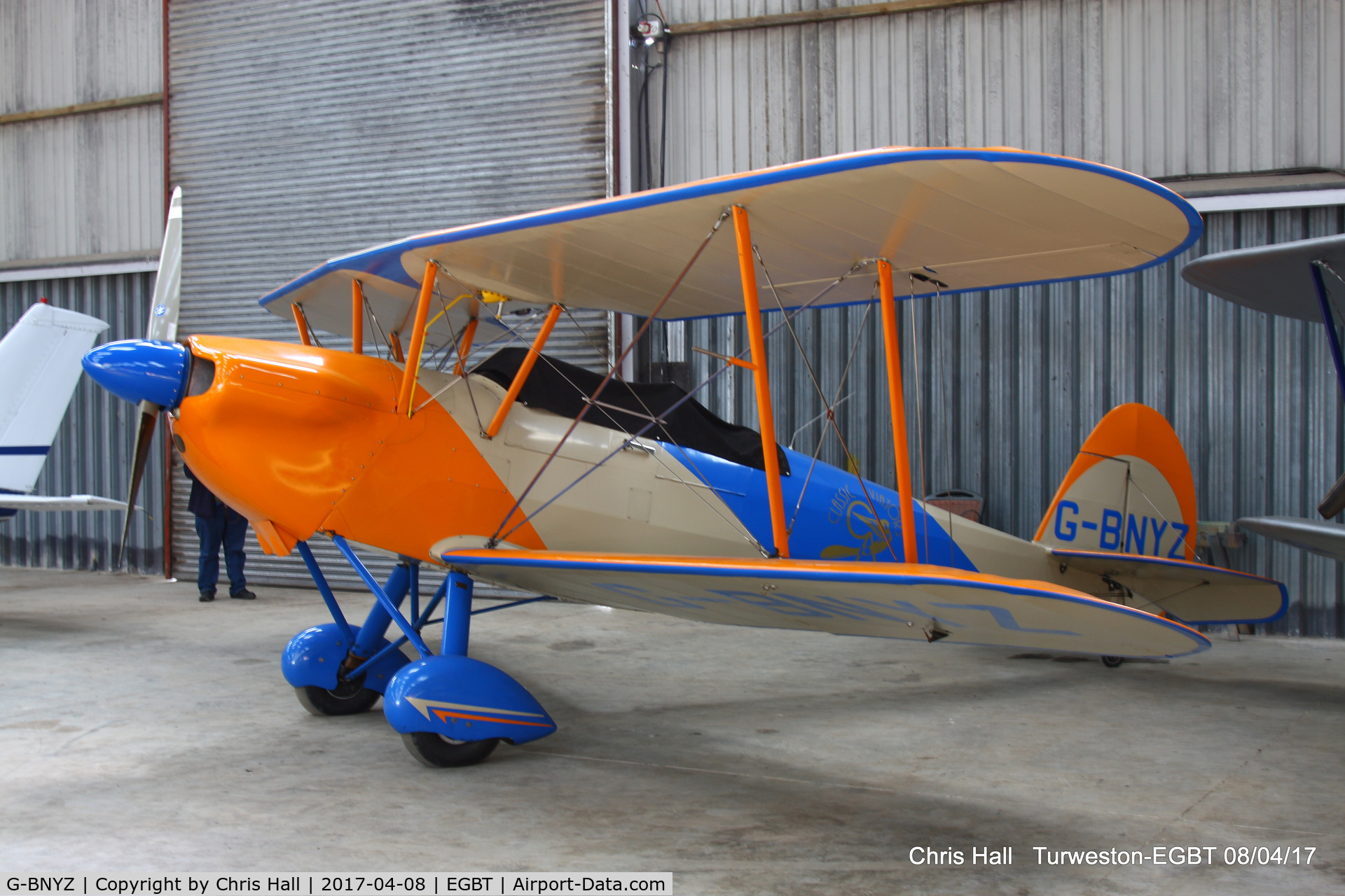 G-BNYZ, 1946 Stampe-Vertongen SV-4C C/N 200, at Turweston