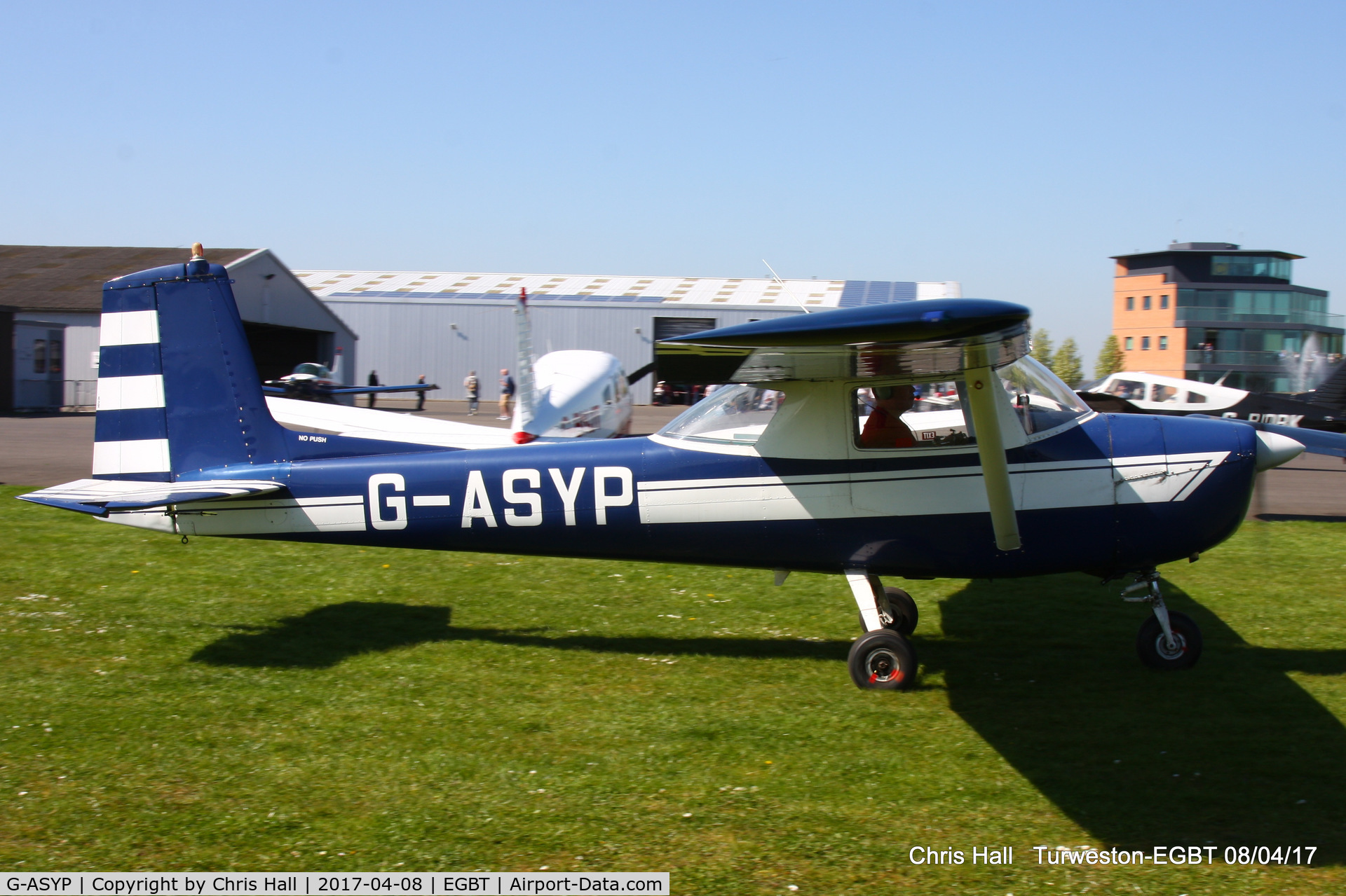 G-ASYP, 1964 Cessna 150E C/N 150-60794, at The Beagle Pup 50th anniversary celebration fly in