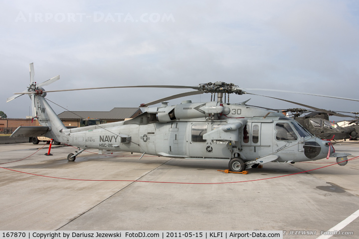 167870, Sikorsky MH-60S SeaHawk C/N 70-3475, MH-60S Knighthawk 167870 HW-30 from HSC-26 Chargers NAS Norfolk, VA