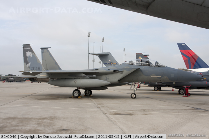 82-0046, 1982 McDonnell Douglas F-15D Eagle C/N 0839/D042, F-15D Eagle 82-0046 OR from 114th FS 173rd FW Klamath Falls AP, OR