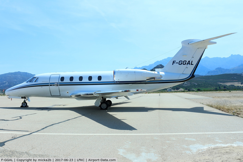 F-GGAL, 1986 Cessna 650 Citation III C/N 650-0117, Parked
