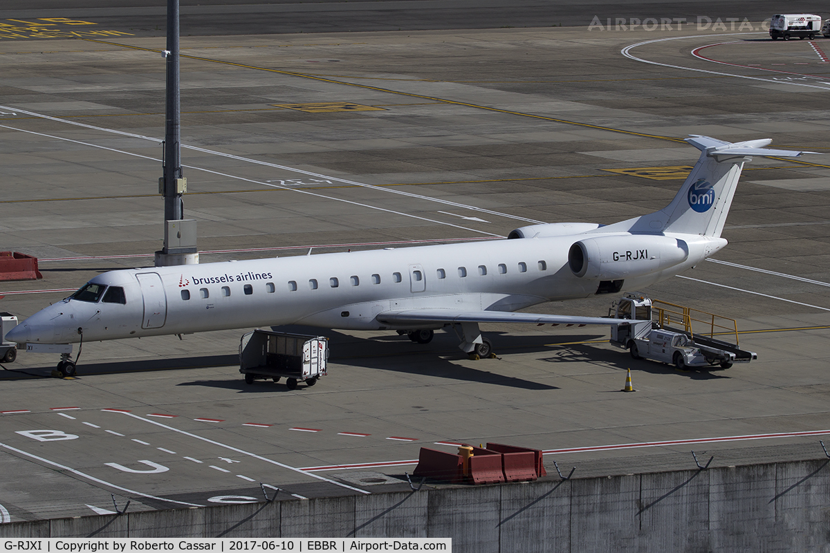 G-RJXI, 2001 Embraer EMB-145EP (ERJ-145EP) C/N 145454, Brussels
