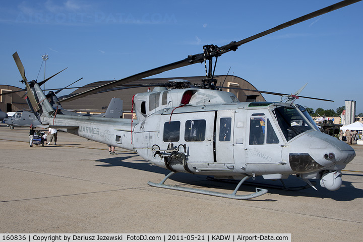 160836, Bell UH-1N Iroquois C/N 31779, UH-1N Twin Huey 160836 CA-07 from HMLA-467 Sabres MCAS Cherry Point, NC