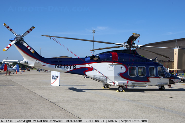 N213YS, AgustaWestland AW-139 C/N 41255, Agusta Aerospace Corp AW139, N213YS