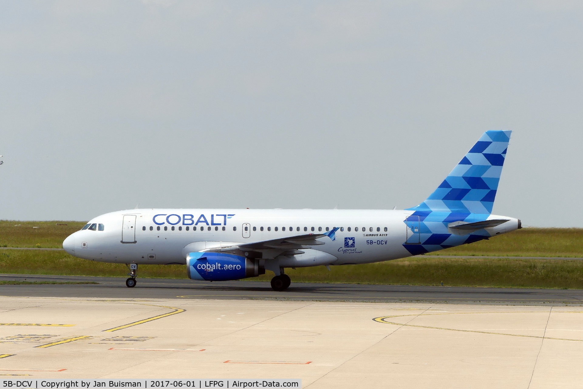 5B-DCV, 2003 Airbus A319-132 C/N 2032, CobaltAir