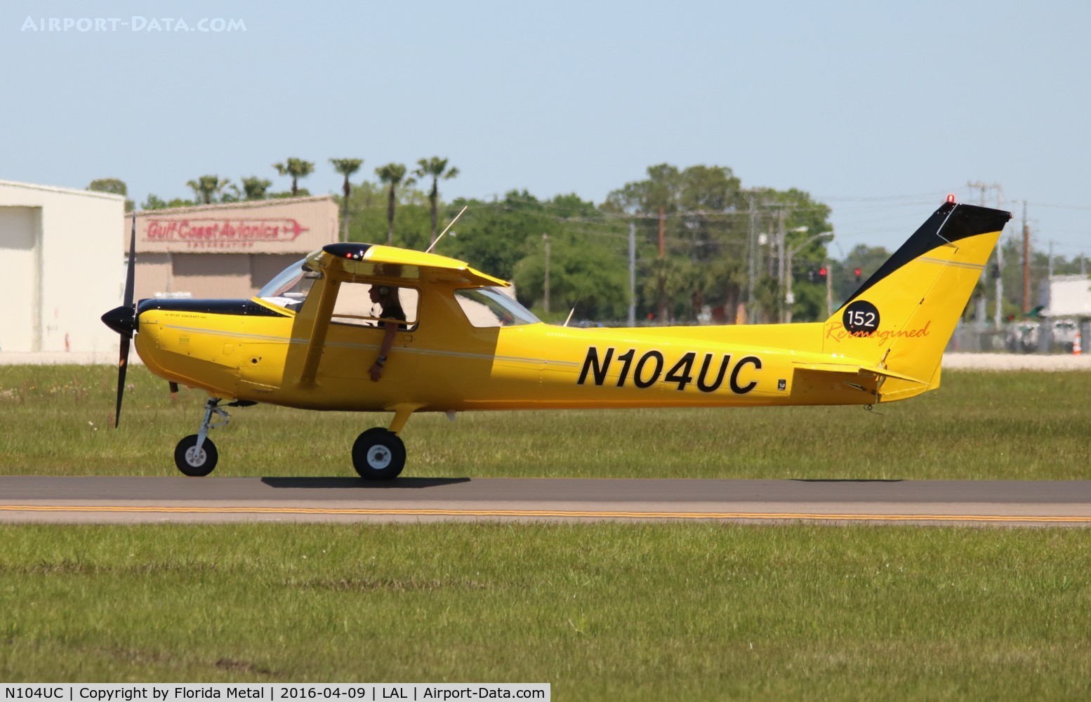N104UC, Cessna 152 C/N 15284673, Cessna 152