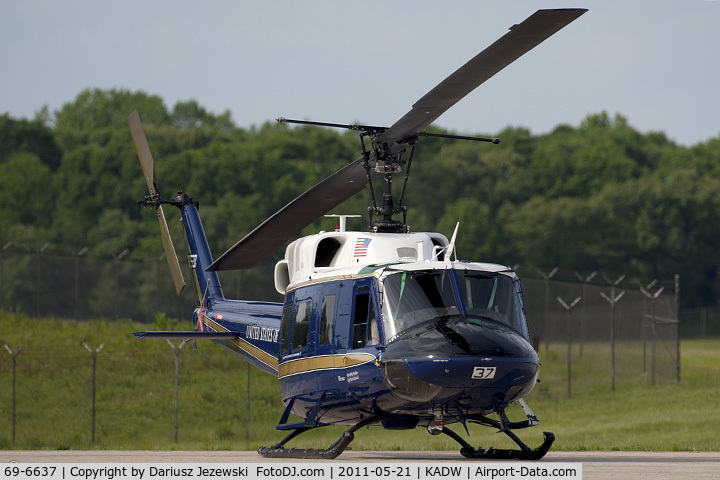 69-6637, Bell UH-1N Iroquois C/N 31043, UH-1N Twin Huey 69-6637 37 from 1st HS First and Foremost 316th WG Andrews AFB, MD