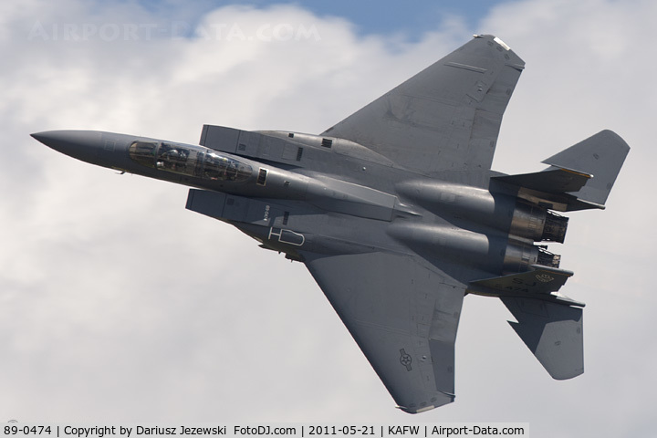 89-0474, 1989 McDonnell Douglas F-15E Strike Eagle C/N 1121/E096, F-15E Strike Eagle 89-0474 SJ from 334th FS 4th FW Seymour Johnson AFB, NC