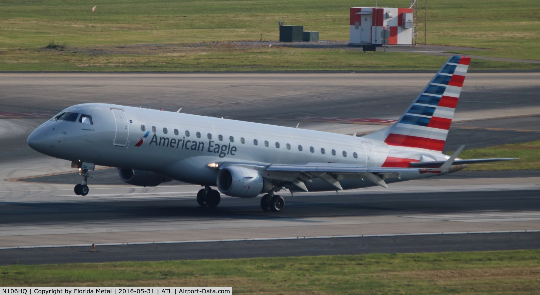 N106HQ, 2007 Embraer 175LR (ERJ-170-200LR) C/N 17000164, American Eagle