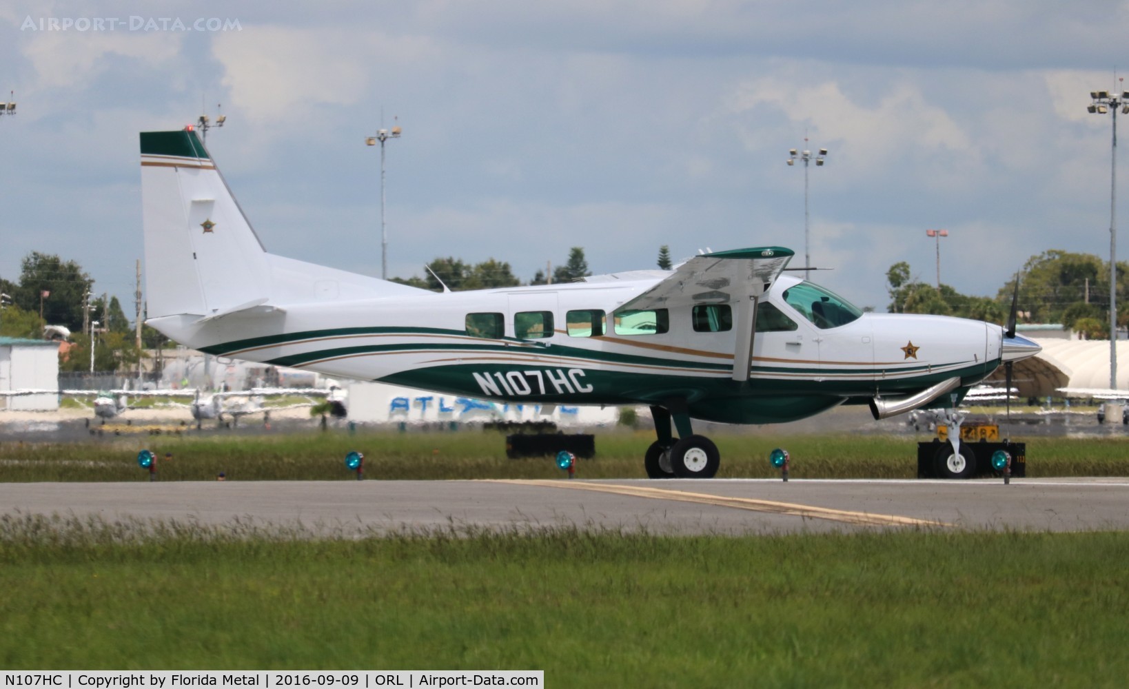 N107HC, 2016 Cessna 208 Caravan 1 C/N 20800587, Hillsborough County Sheriff