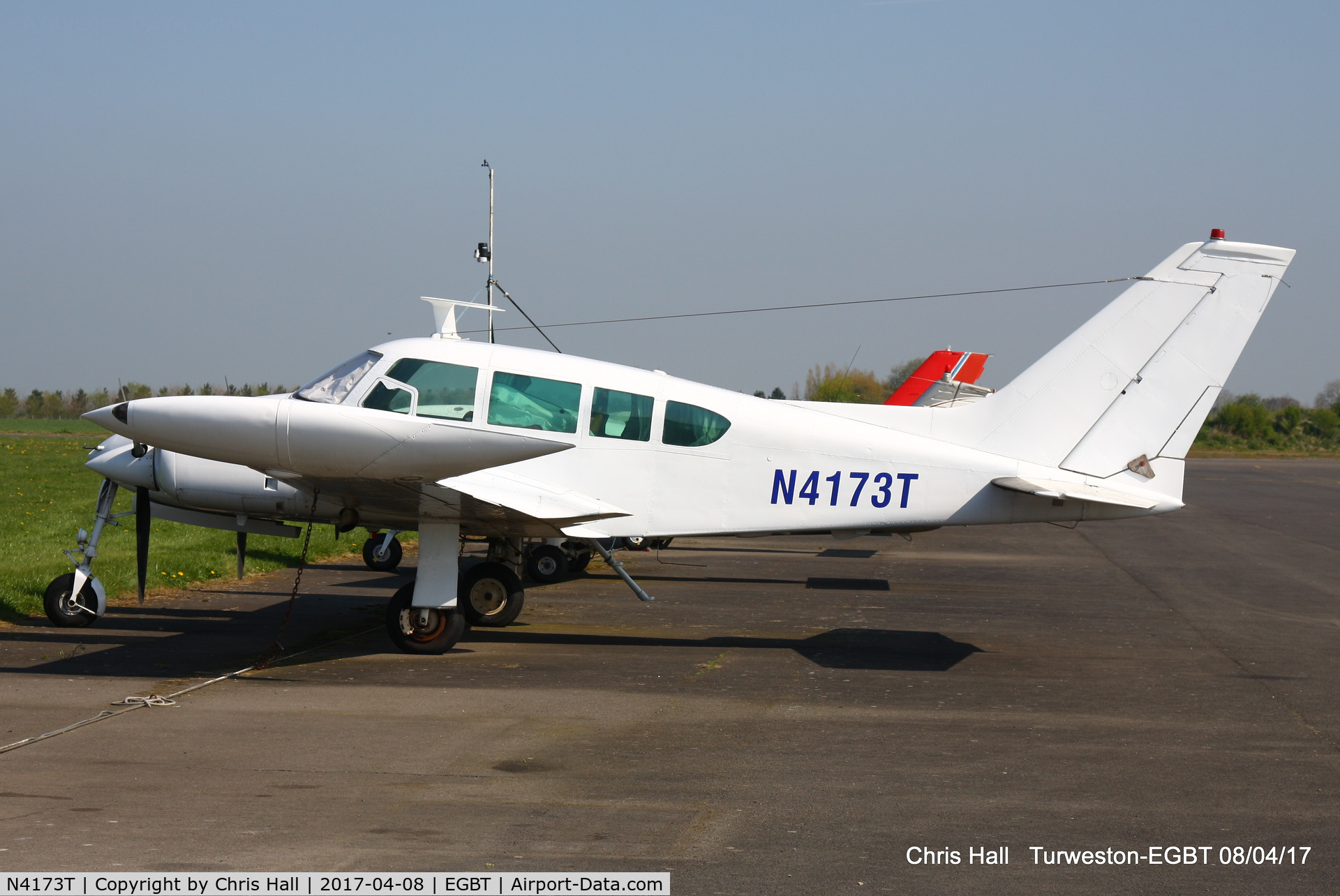 N4173T, 1965 Cessna 320D Executive Skyknight C/N 320D0073, at Turweston