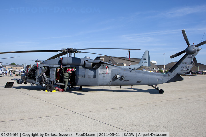 92-26464, 1992 Sikorsky HH-60G Pave Hawk C/N 70-1821, HH-60G Pave Hawk 92-26464 FT from 41st RQS 347th RG Moody AFB, GA