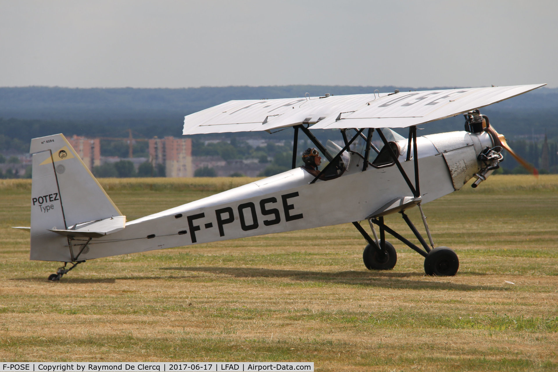 F-POSE, Potez 60 Sauterelle C/N 4184, At Compiègne.