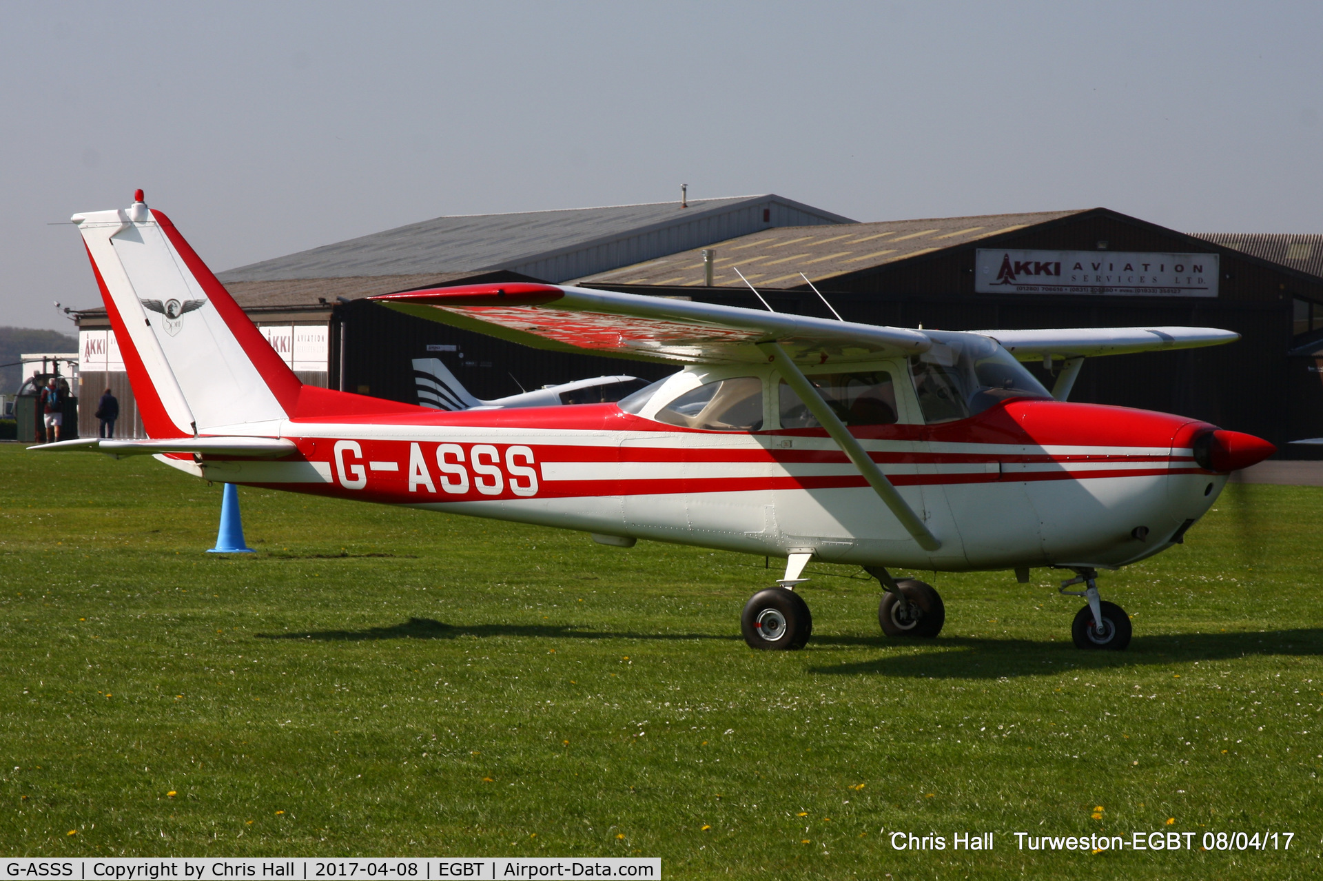 G-ASSS, 1964 Cessna 172E C/N 172-51467, at The Beagle Pup 50th anniversary celebration fly in