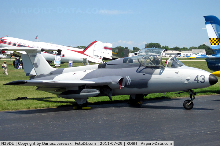 N39DE, 1969 Aero L-29 Delfin C/N 3243, Aero Vodochody L-29 Delfin CN 3243, N39DE