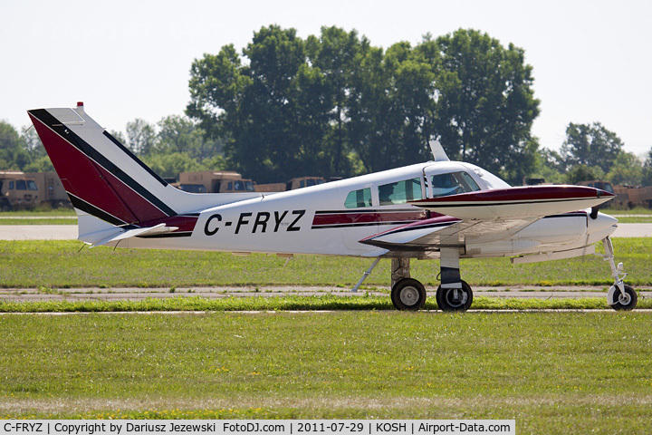 C-FRYZ, 1965 Cessna 310J C/N 310J0036, Cessna 310J CN 310J-0036, C-FRYZ