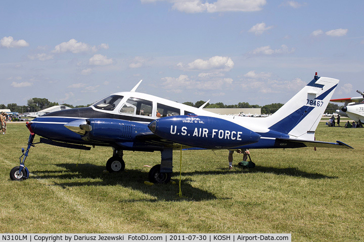 N310LM, 1960 Cessna 310D C/N 39086, Cessna 310D (U-3B Blue) CN 39086, N310LM