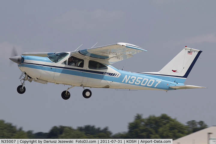 N35007, 1976 Cessna 177RG Cardinal C/N 177RG1036, Cessna 177RG Cardinal CN 177RG1036, N35007