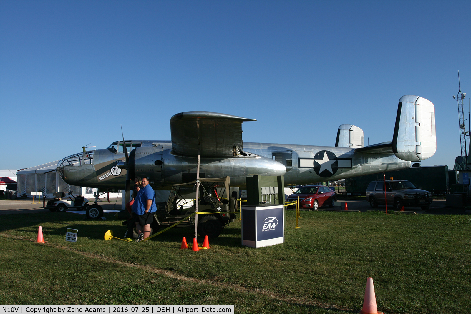 N10V, 1943 North American B-25H Mitchell C/N 98-21433, 2016 EAA AirVenture - Oshkosh Wisconsin