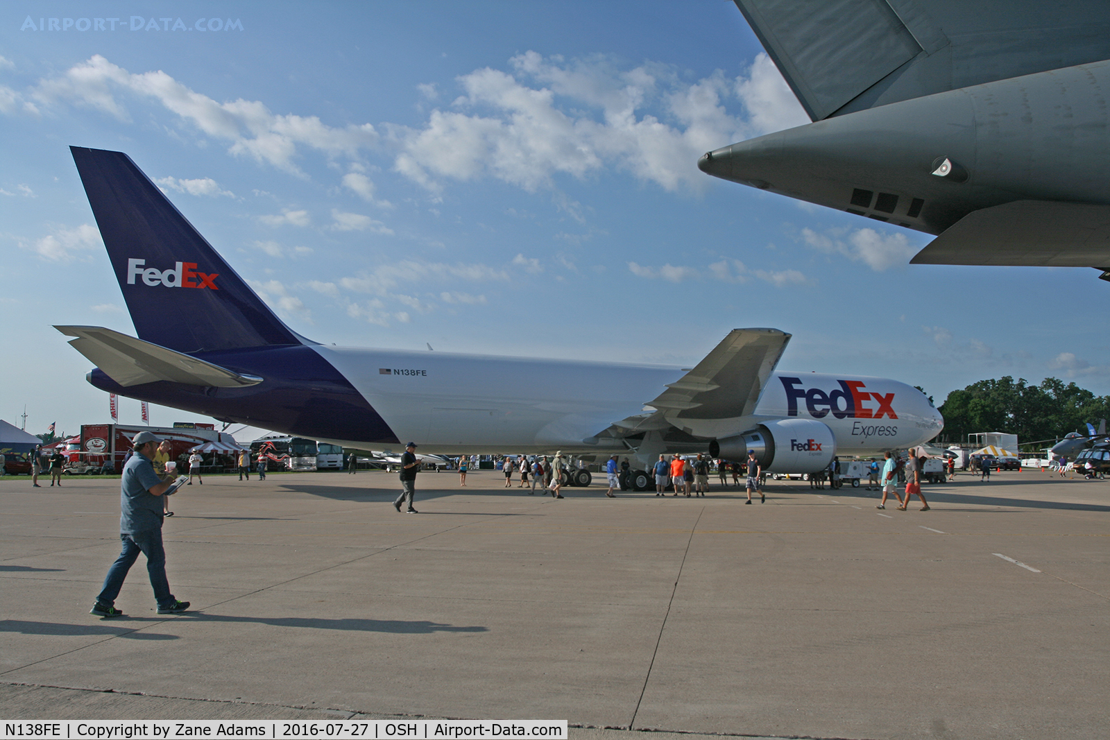 N138FE, 2016 Boeing 767-3S2F/ER C/N 43723, 2016 EAA AirVenture - Oshkosh, Wisconsin