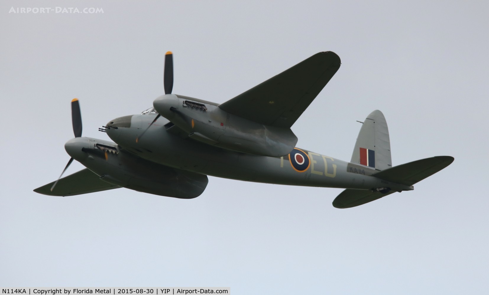 N114KA, 1945 De Havilland Mosquito FB.26 C/N KA114, Mosquito