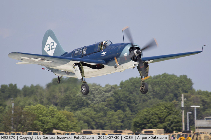 N92879, 1944 Curtiss SB2C-5 Helldiver C/N 83725, Curtiss SB2C-5 Helldiver CN 83589, N92879