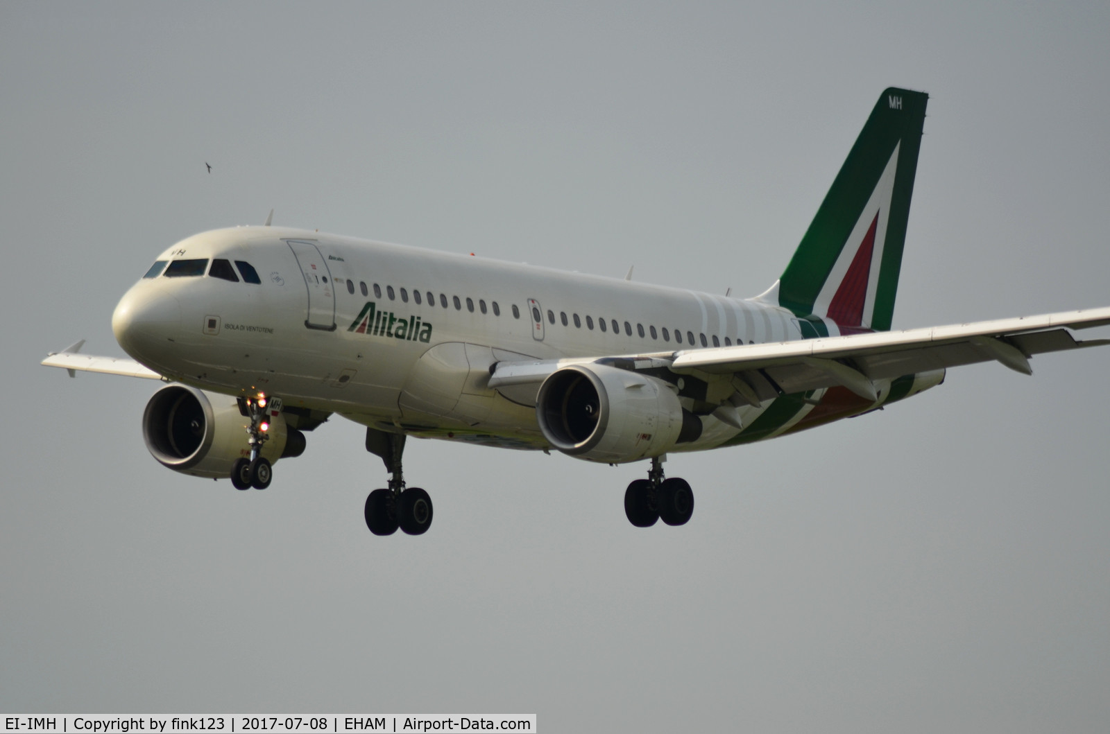 EI-IMH, 2003 Airbus A319-112 C/N 2101, AITALIA A319