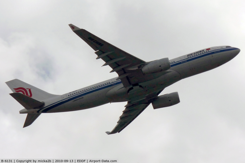 B-6131, 2008 Airbus A330-243 C/N 941, Take off