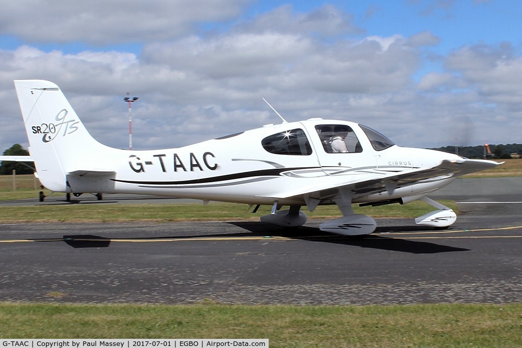 G-TAAC, 2006 Cirrus SR20 GTS C/N 1694, Resident aircraft. Ex:-N997SR.
