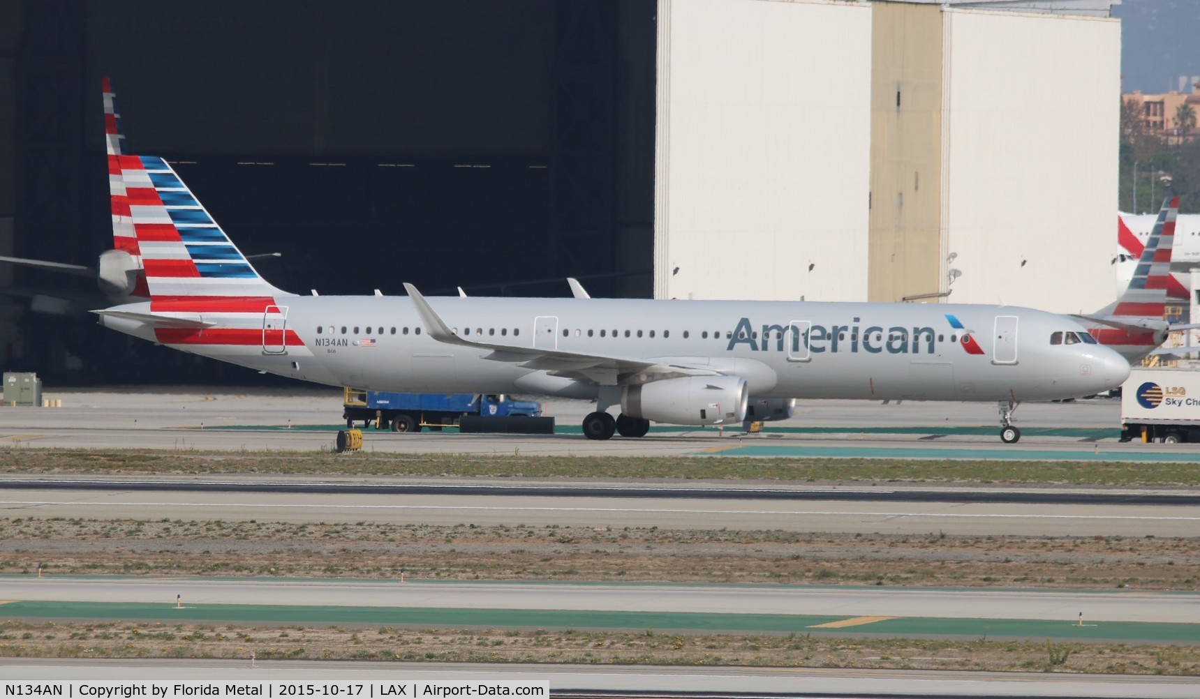 N134AN, 2015 Airbus A321-231 C/N 6495, American