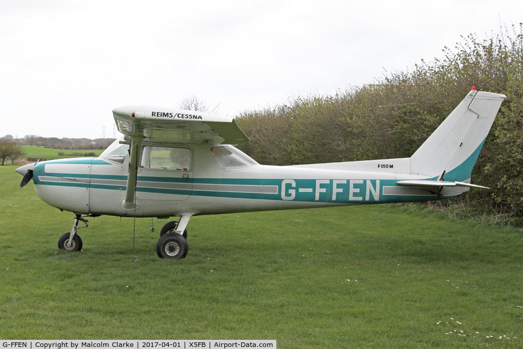 G-FFEN, 1975 Reims F150M C/N 1204, Reims F150M at Fishburn Airfield UK. April 1st 2017.