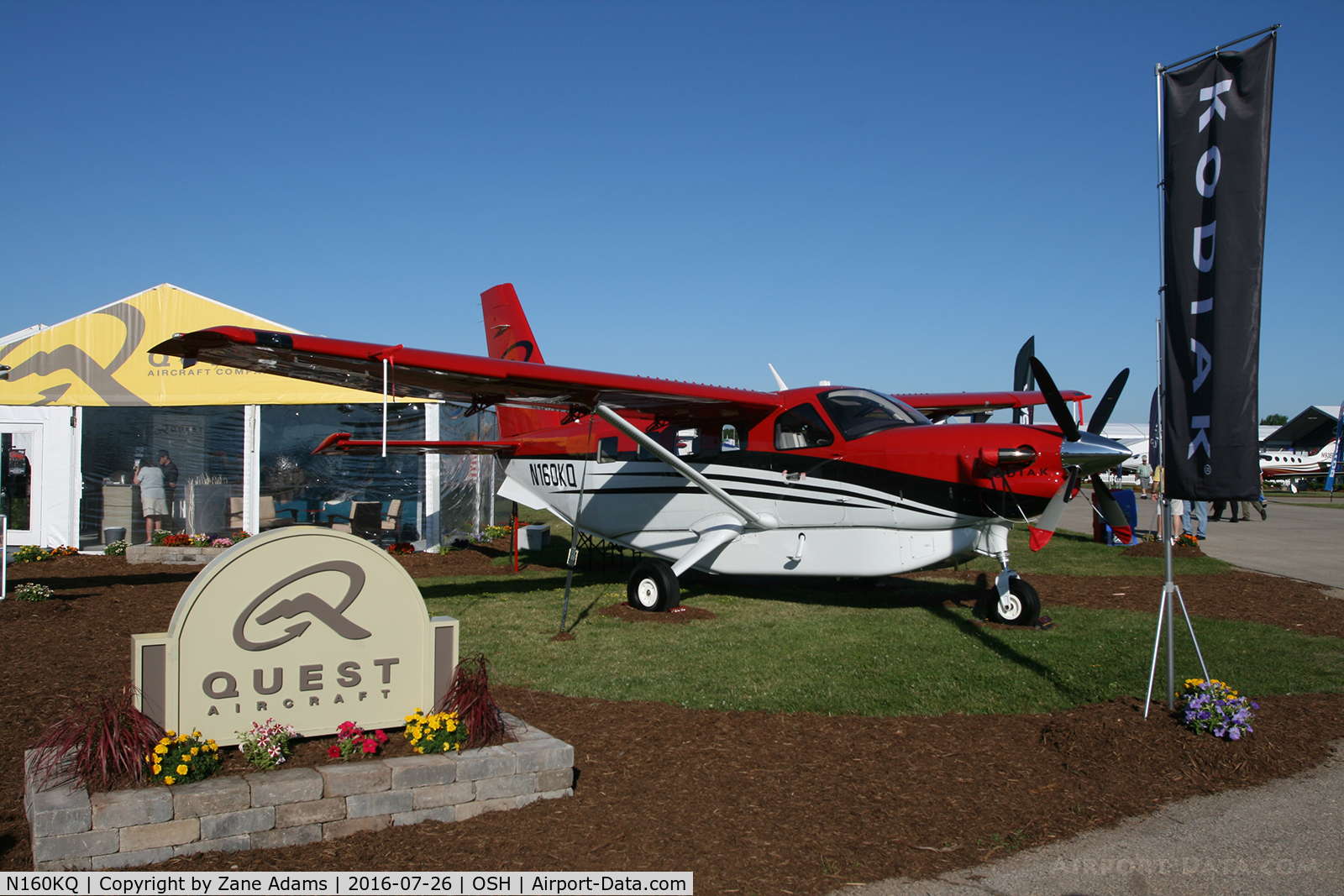 N160KQ, 2015 Quest Kodiak 100 C/N 100-0160, At the 2016 EAA AirVenture - Oshkosh, Wisconsin