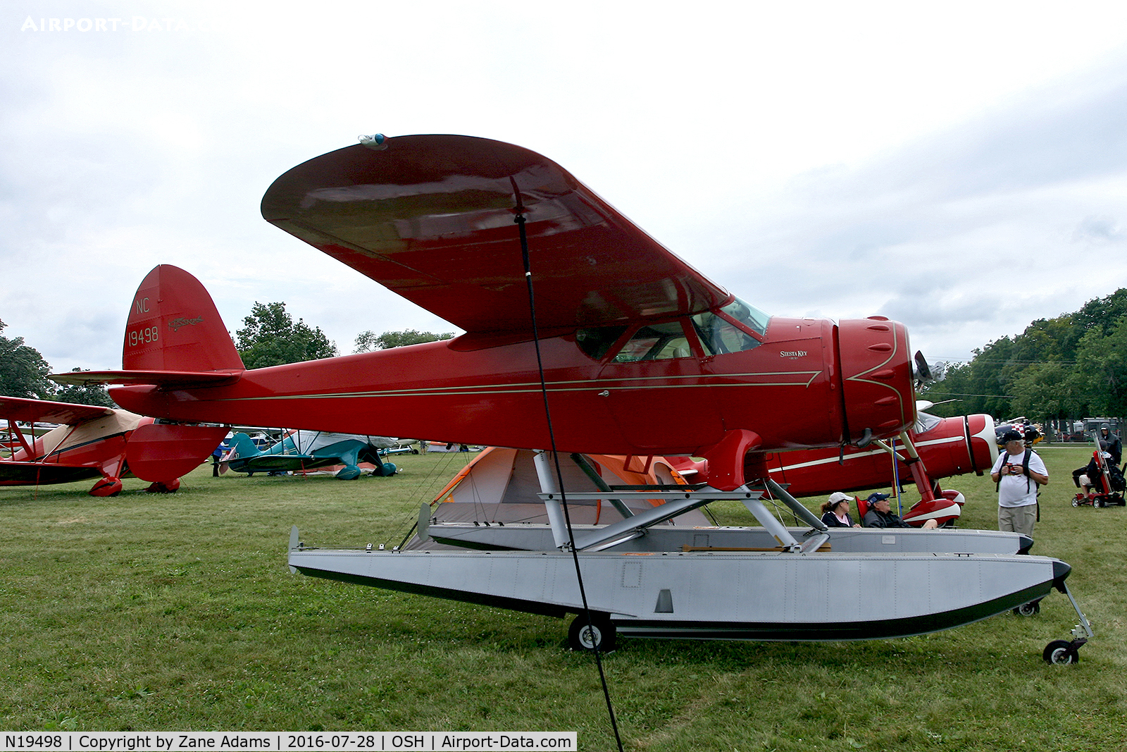 N19498, 1939 Cessna C-165 Airmaster C/N 467, At the 2016 EAA AirVenture - Oshkosh, Wisconsin