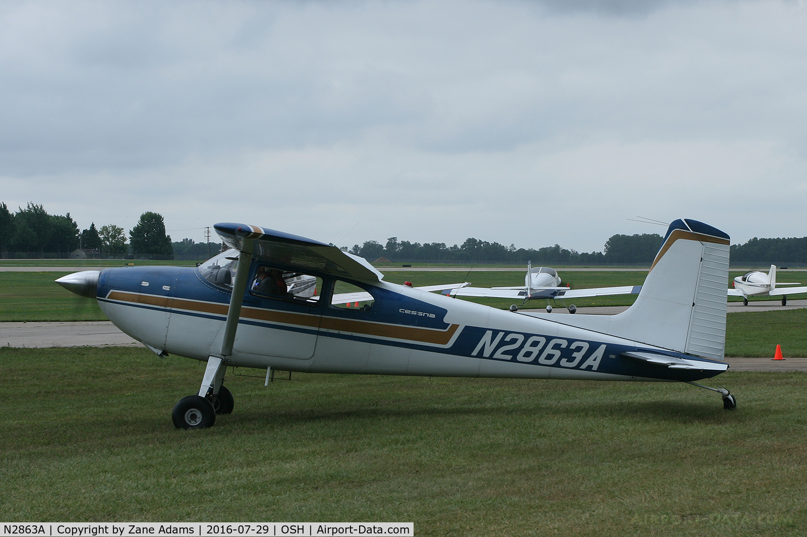 N2863A, 1953 Cessna 180 C/N 30063, At the 2016 EAA AirVenture - Oshkosh, Wisconsin
