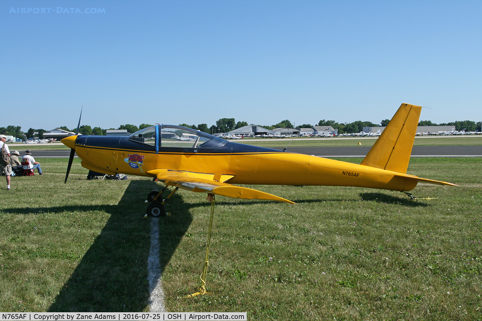 N765AF, 1984 Schweizer SGM2-37 (TG-7) C/N 5, At the 2016 EAA AirVenture - Oshkosh, Wisconsin