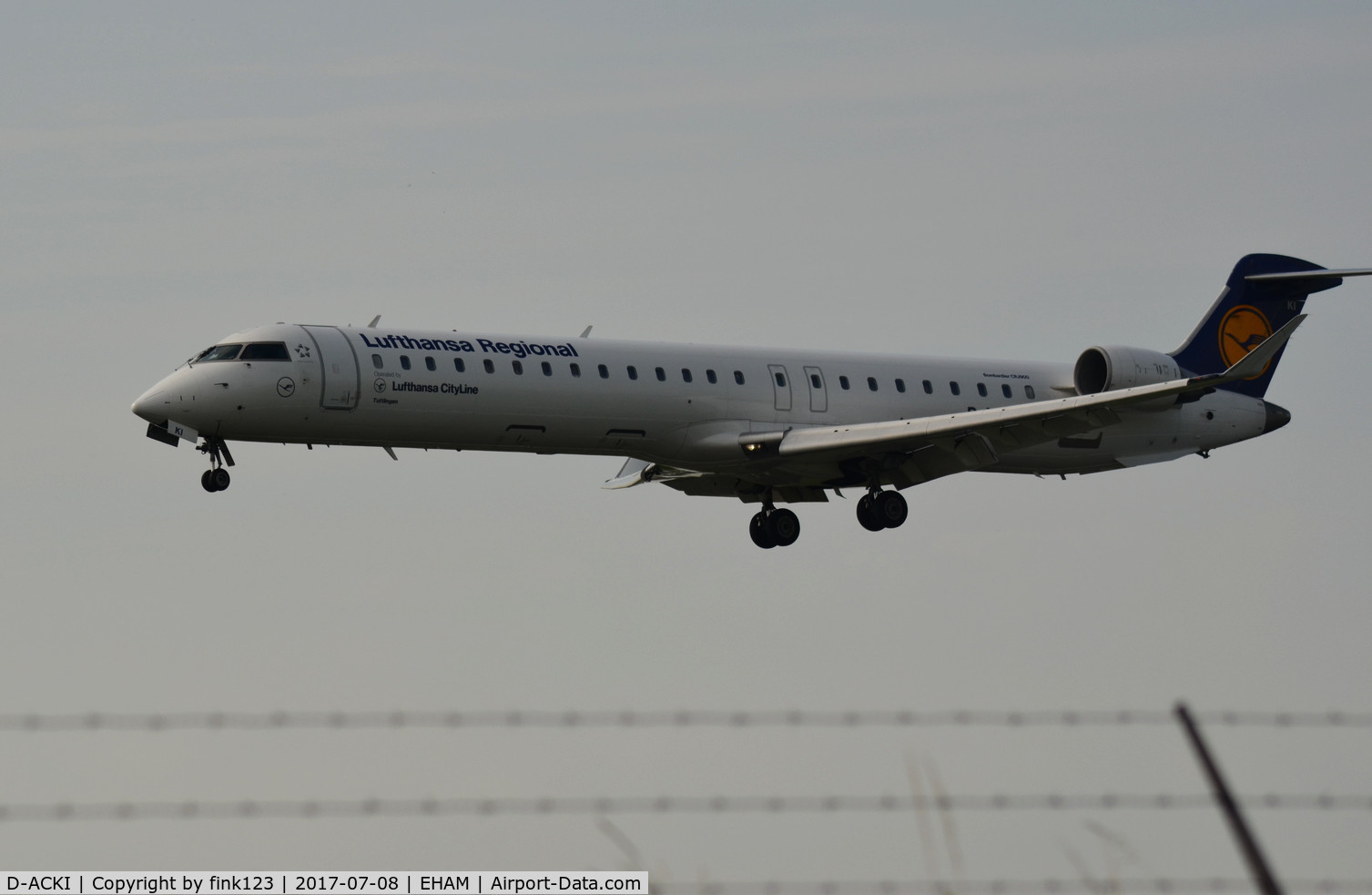 D-ACKI, 2006 Bombardier CRJ-900LR (CL-600-2D24) C/N 15088, lufthansa