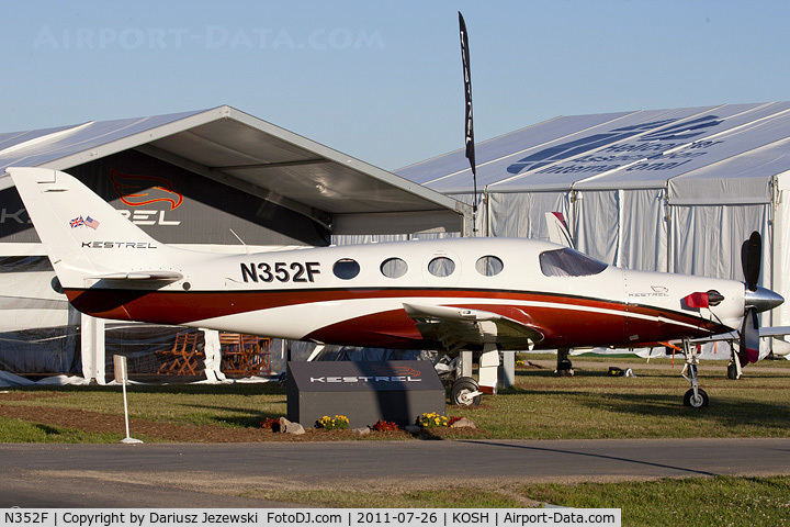 N352F, 2006 Farnborough Aircraft F1C3 Kestrel C/N 0001, FARNBOROUGH F1C3 CN 0001, N352F