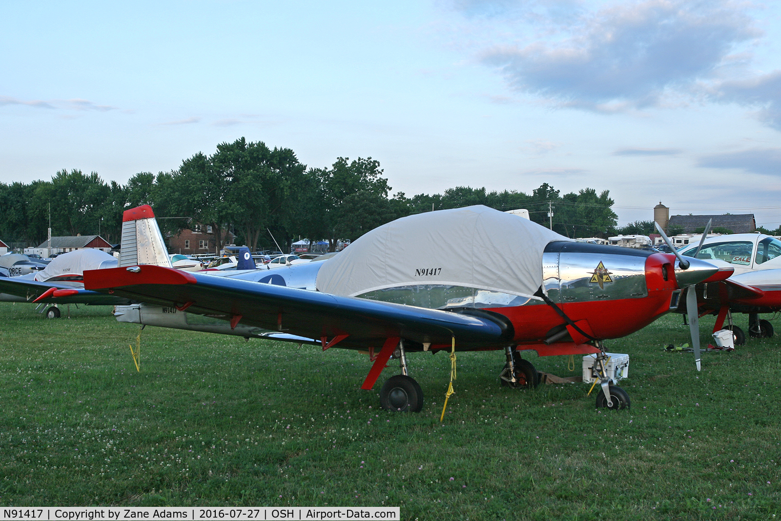 N91417, 1946 North American Navion C/N NAV-4-254, At the 2016 EAA AirVenture - Oshkosh, Wisconsin