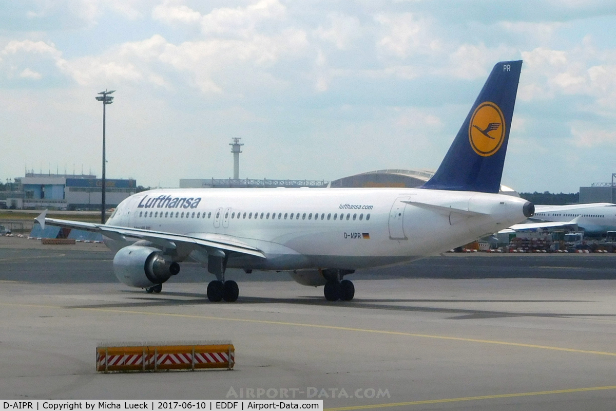 D-AIPR, 1990 Airbus A320-211 C/N 111, At Frankfurt
