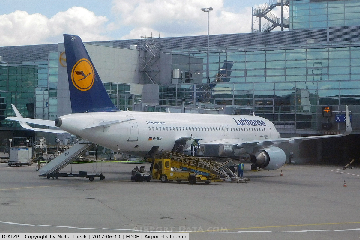 D-AIZP, 2013 Airbus A320-214 C/N 5487, At Frankfurt